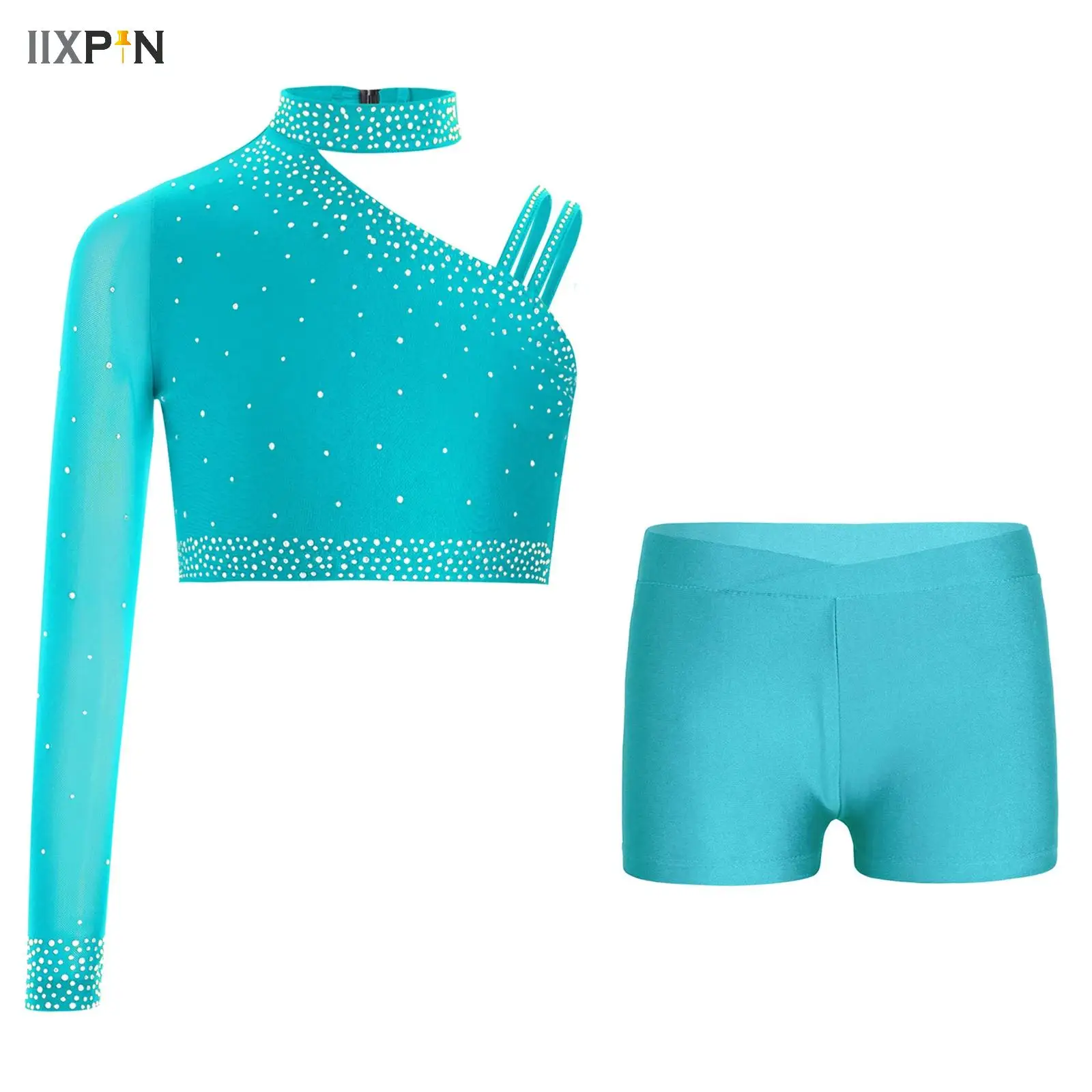 Girls Rhinestones Cheerleading Costume Figure Skating Ballet Jazz Modern Rhythmic Gymnastics Dancewear Halloween Stage Clothes
Girls Rhinestones Cheerleading Costume Figure Skating Ballet Jazz Modern Rhythmic Gymnastics Dancewear Halloween Stage Clothes