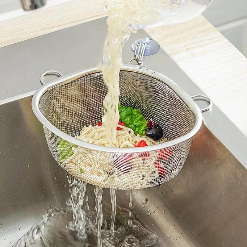 Kitchen Sink Strainer Drain Filter Food Waste Filter Holder Kitchen Garbage Disposal Water Drainage Tool by Meladora
Kitchen Sink Strainer Drain Filter Food Waste Filter Holder Kitchen Garbage Disposal Water Drainage Tool by Meladora