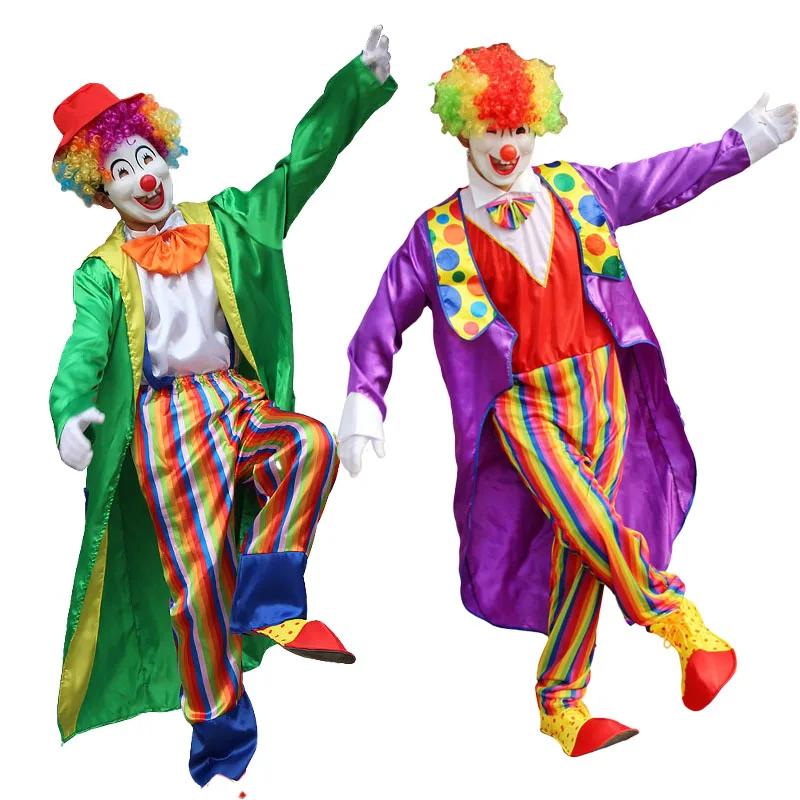 Halloween Adult Funny Circus Clown Jumpsuit, Carnival Party Cosplay Men Costume Dress Up
Halloween Adult Funny Circus Clown Jumpsuit, Carnival Party Cosplay Men Costume Dress Up