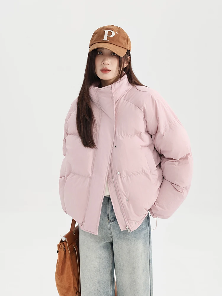 Puffy Sve Thiened Cotton Jaet Women's ort Sle Dstring Hem Stand Collar Slim Fit Korean Version Winter Coat
Puffy Sve Thiened Cotton Jaet Women's ort Sle Dstring Hem Stand Collar Slim Fit Korean Version Winter Coat