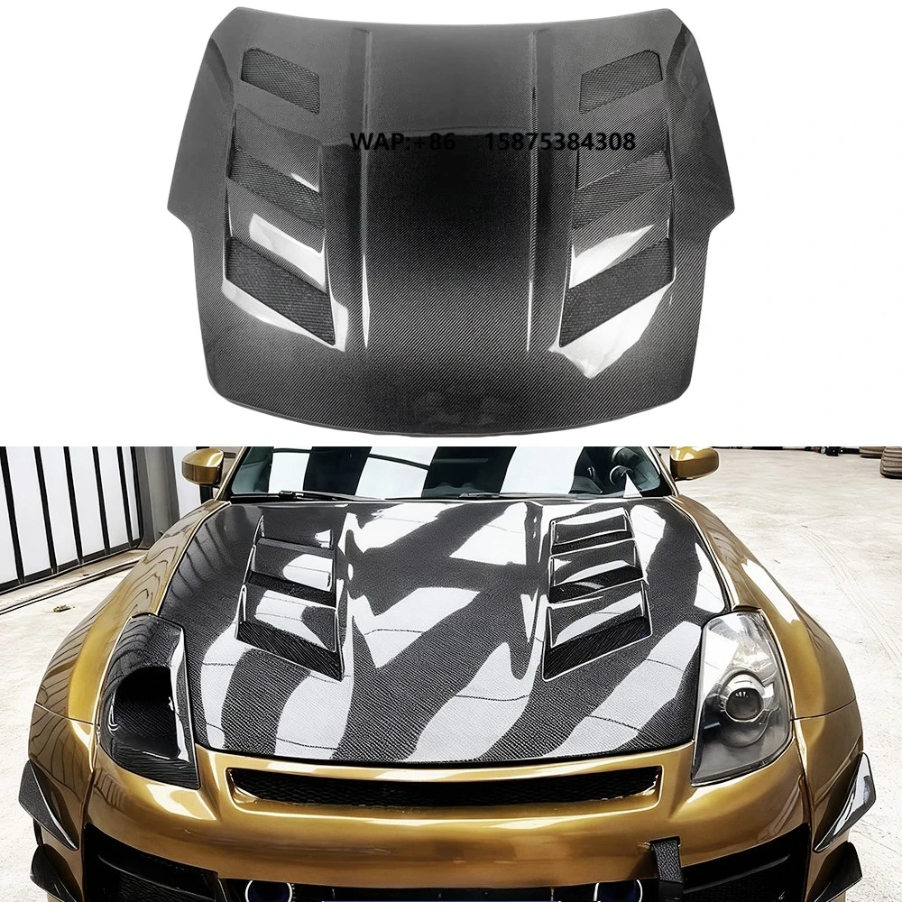 Carbon Fiber a Style Engine Hood for 350z Front Bonnet
Carbon Fiber a Style Engine Hood for 350z Front Bonnet