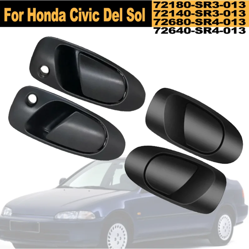 Car Exterior Door Handle For Honda Civic 1992-1995 For Civic Del Sol 93-97 Outer Door Handle 72180-SR3-013 72680-SR4-013 Replace
Car Exterior Door Handle For Honda Civic 1992-1995 For Civic Del Sol 93-97 Outer Door Handle 72180-SR3-013 72680-SR4-013 Replace