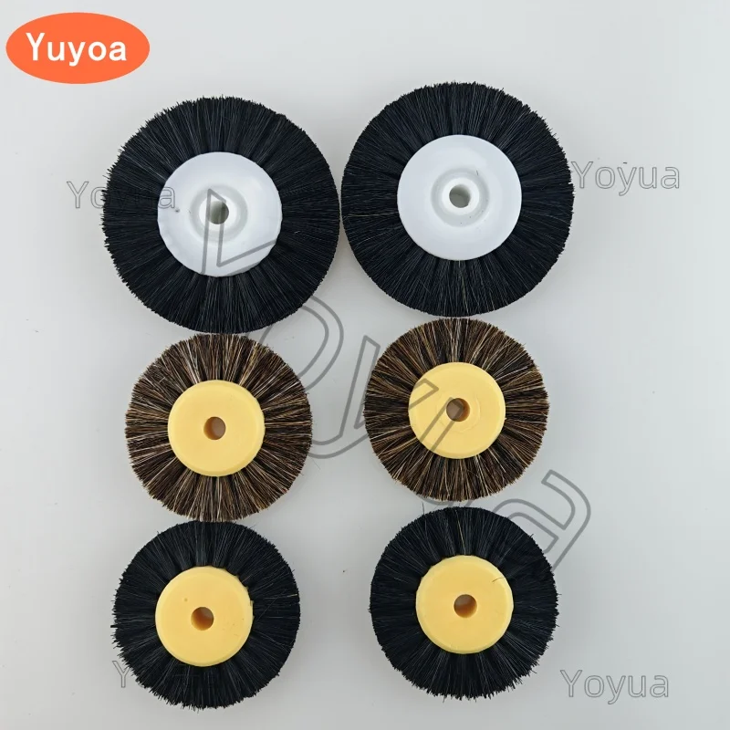 50 шт., щетка для полировки зубов, 2C, 52 мм, 66 мм, черная, коричневая щетина, абразивная щетка для полировки с желтым пластиковым центром, ювелирные инструменты
50 шт., щетка для полировки зубов, 2C, 52 мм, 66 мм, черная, коричневая щетина, абразивная щетка для полировки с желтым пластиковым центром, ювелирные инструменты