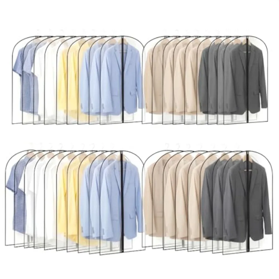 Pcs Garment Bags Bulk Hanging Clothes Storage Covers for Closet Organization Dustproof Long Dress Bag Set for Wedding Dresses G
Pcs Garment Bags Bulk Hanging Clothes Storage Covers for Closet Organization Dustproof Long Dress Bag Set for Wedding Dresses G