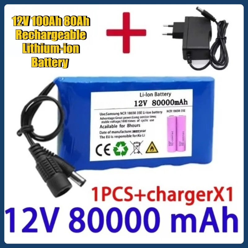 12V 100Ah 80Ah Rechargeable Lithium-ion Battery 3S2P, CCTV Blue Light, Beauty Device Battery
12V 100Ah 80Ah Rechargeable Lithium-ion Battery 3S2P, CCTV Blue Light, Beauty Device Battery