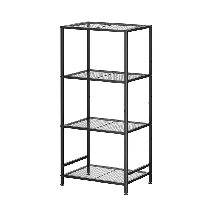 4-Floor Adjustable Shelf Display Storage Bookshelf Kitchen Living Room Metal Storage Shelf
4-Floor Adjustable Shelf Display Storage Bookshelf Kitchen Living Room Metal Storage Shelf