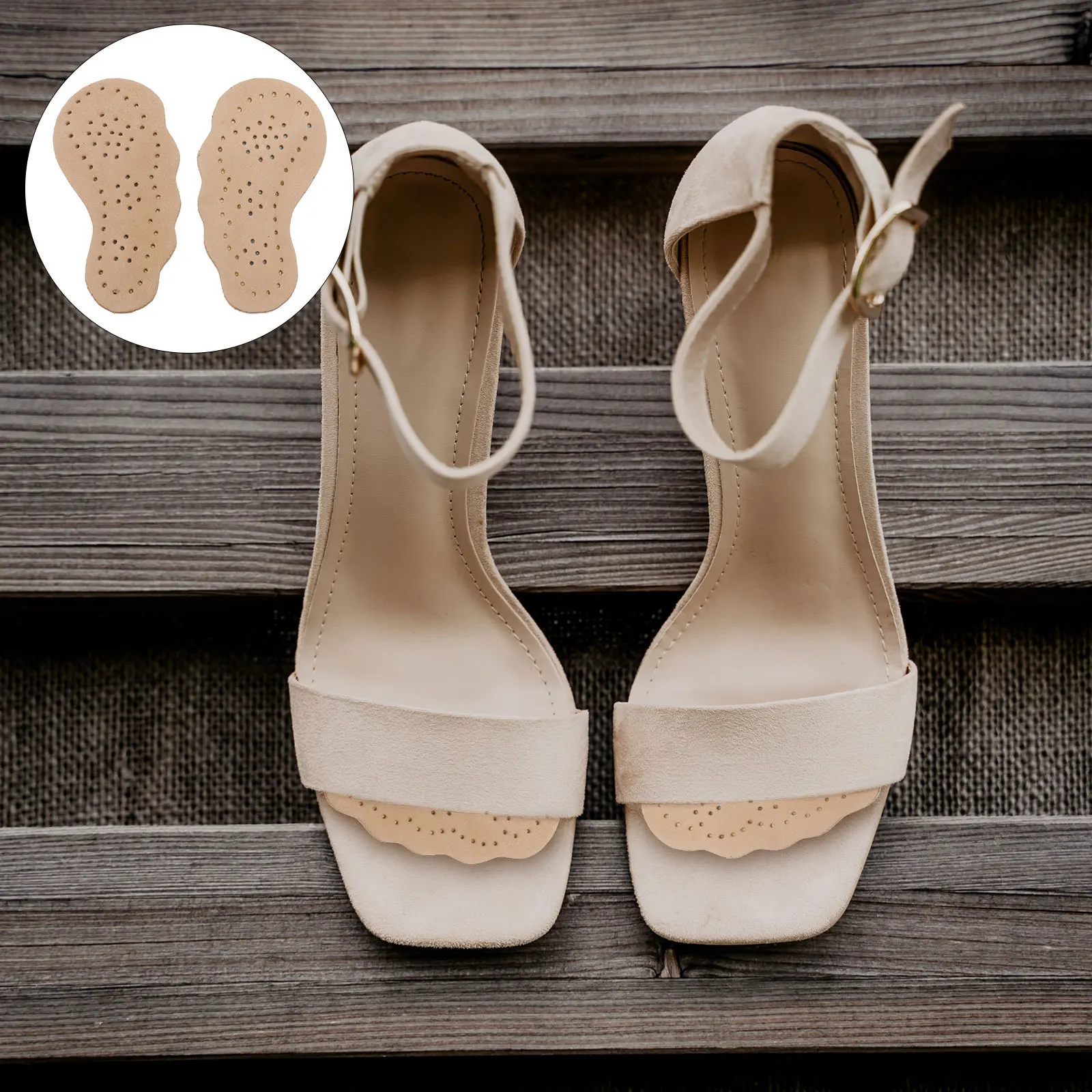 2Pairs High Heel Anti-Slip Front Sole Pads Beige Soft Cushioned Half Sole Mats Relieve Pressure Prevent Blisters for Sandals
2Pairs High Heel Anti-Slip Front Sole Pads Beige Soft Cushioned Half Sole Mats Relieve Pressure Prevent Blisters for Sandals