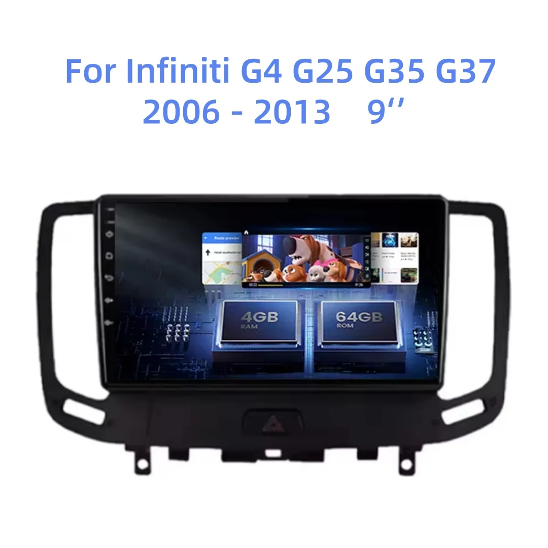 Android 13 Car Radio For Infiniti G4 G25 G35 G37 2006 - 2013 QLED Multimedia Video Player GPS NAVI BT 2DIN Head Unit 4G WIFI
Android 13 Car Radio For Infiniti G4 G25 G35 G37 2006 - 2013 QLED Multimedia Video Player GPS NAVI BT 2DIN Head Unit 4G WIFI