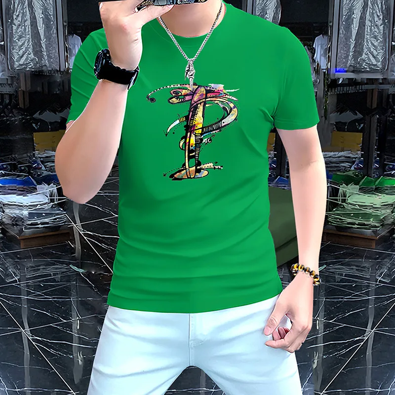 New Men's Summer Crew Neck T Shirt Short Sleeve Graffiti Letter Print Casual Slim Fit Lightweight Streetwear Daily Outfit Top
New Men's Summer Crew Neck T Shirt Short Sleeve Graffiti Letter Print Casual Slim Fit Lightweight Streetwear Daily Outfit Top