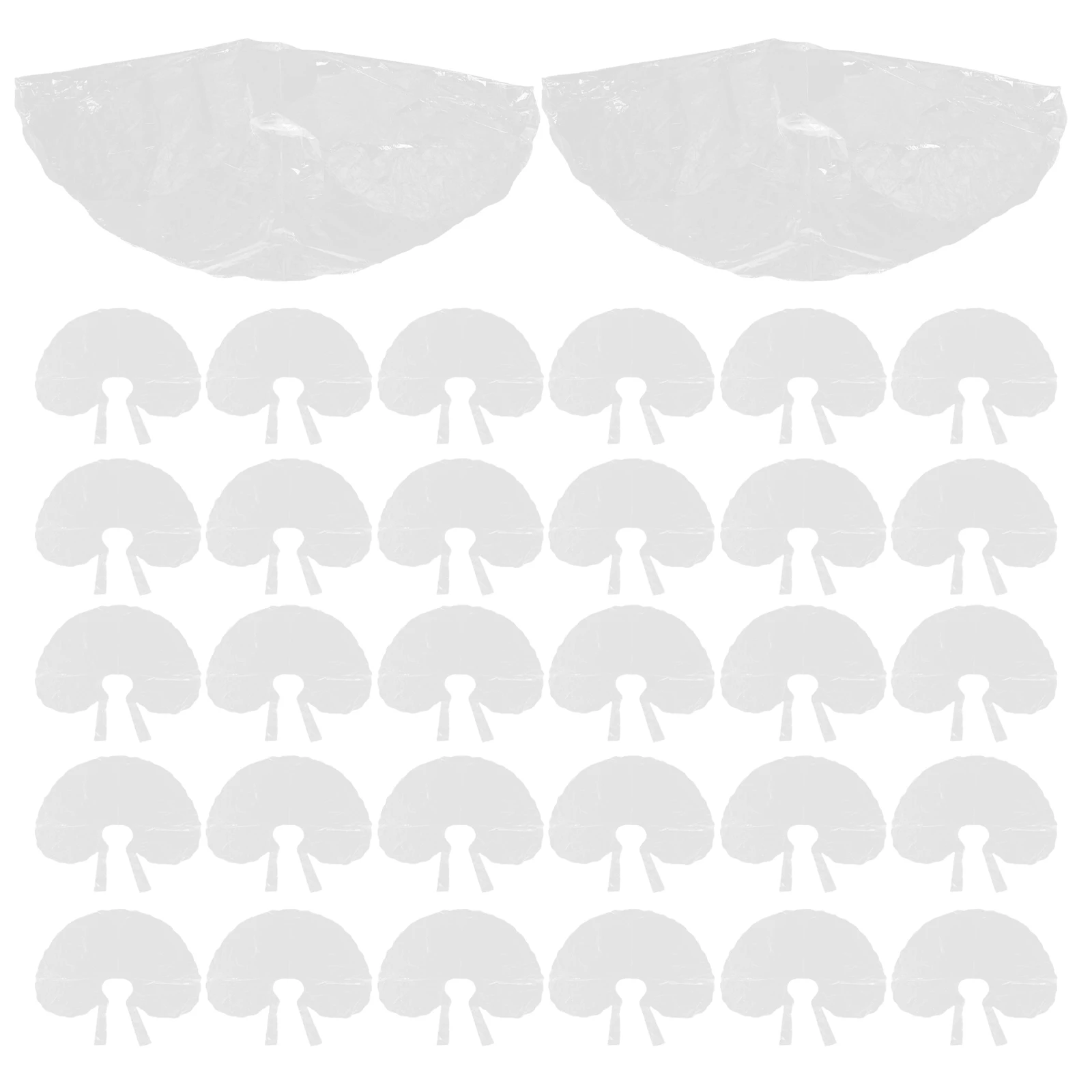 70 Pcs Dyeing Capes Transparent Cutting Capes For Hairstylist Disposable Waterproof Unisex Adult Kids Stylist Barbers Haircut
70 Pcs Dyeing Capes Transparent Cutting Capes For Hairstylist Disposable Waterproof Unisex Adult Kids Stylist Barbers Haircut