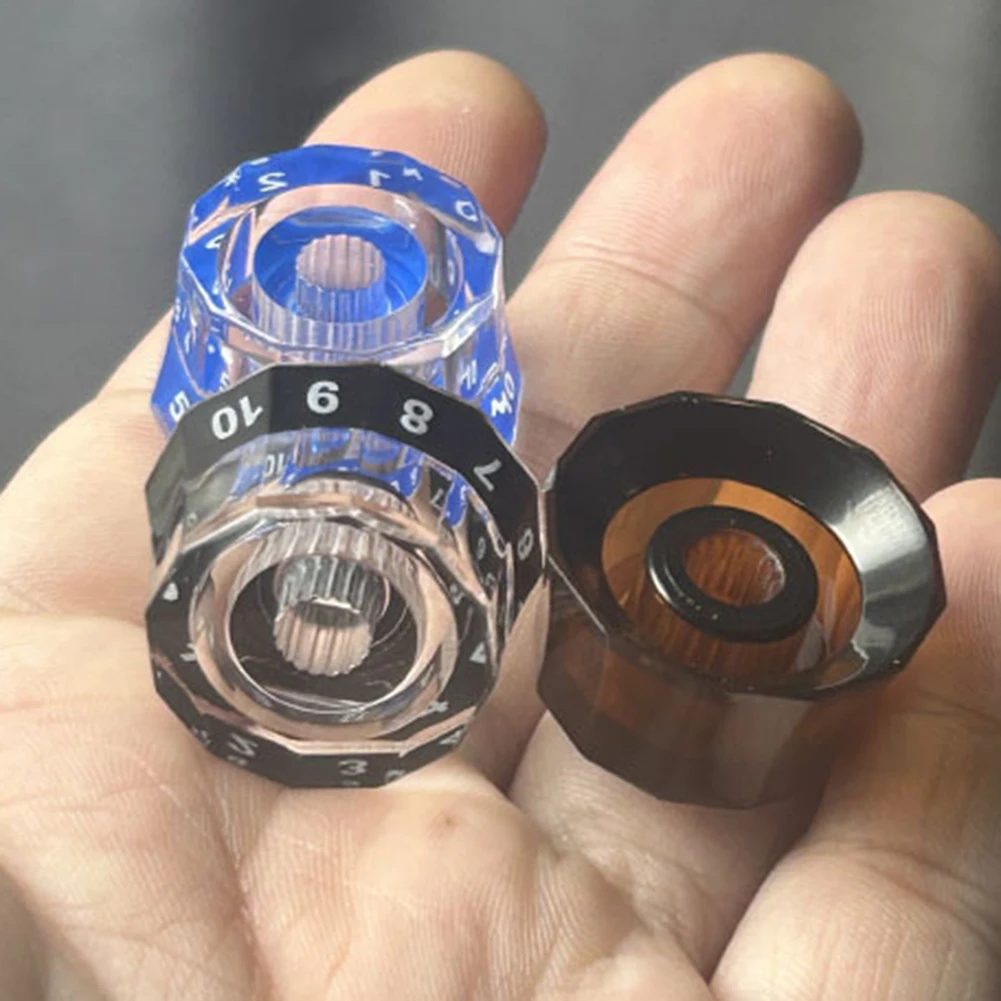 Bottom Diameter 25 8mm LP Electric Guitar Knobs Easy To Install High quality Plastic Central Hole Diameter 6mm
Bottom Diameter 25 8mm LP Electric Guitar Knobs Easy To Install High quality Plastic Central Hole Diameter 6mm