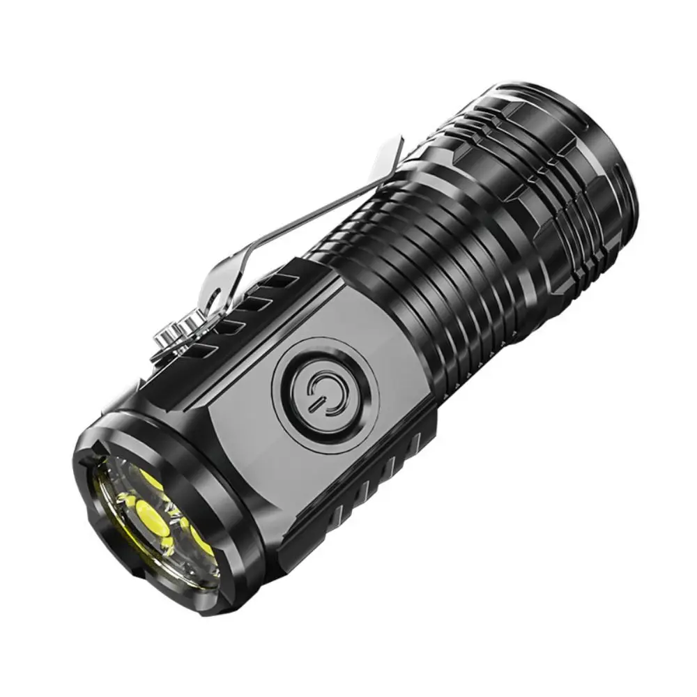 New Three Eyed Mini Flashlight Rechargeable 5 Gear Thumb Flashlight ABS Super Strong Illumination Handheld Flashlight
New Three Eyed Mini Flashlight Rechargeable 5 Gear Thumb Flashlight ABS Super Strong Illumination Handheld Flashlight