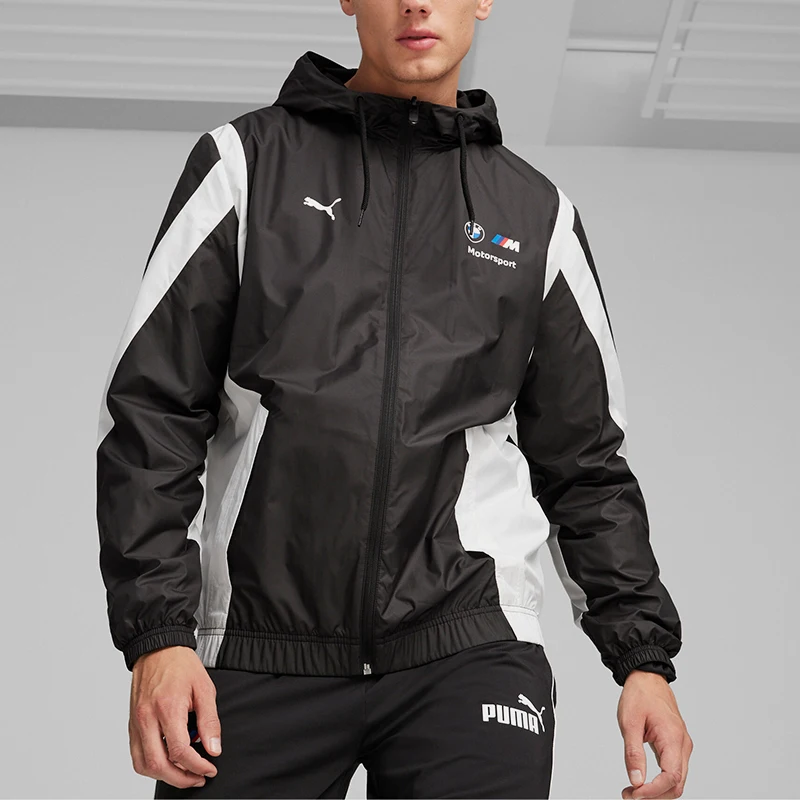 Мужская повседневная спортивная куртка с капюшоном на молнии PUMA Authentic BMW Racing Series 625174-01
Мужская повседневная спортивная куртка с капюшоном на молнии PUMA Authentic BMW Racing Series 625174-01