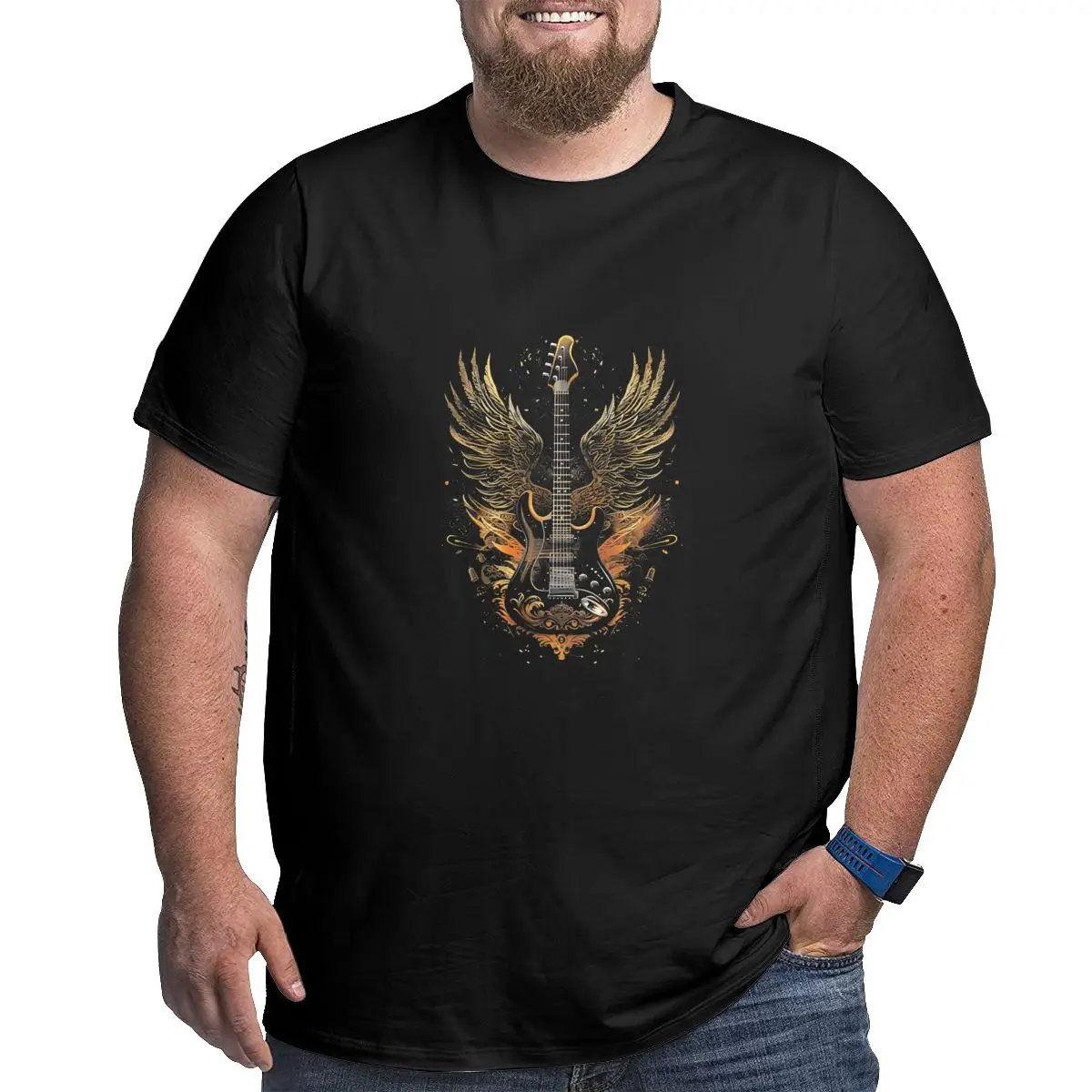 Guitar Lake Graphic Cotton T-shirts for Big and Tall Man Plus Size T Shirts Short Sleeve Large Loose Top Tees Men Clothing
Guitar Lake Graphic Cotton T-shirts for Big and Tall Man Plus Size T Shirts Short Sleeve Large Loose Top Tees Men Clothing