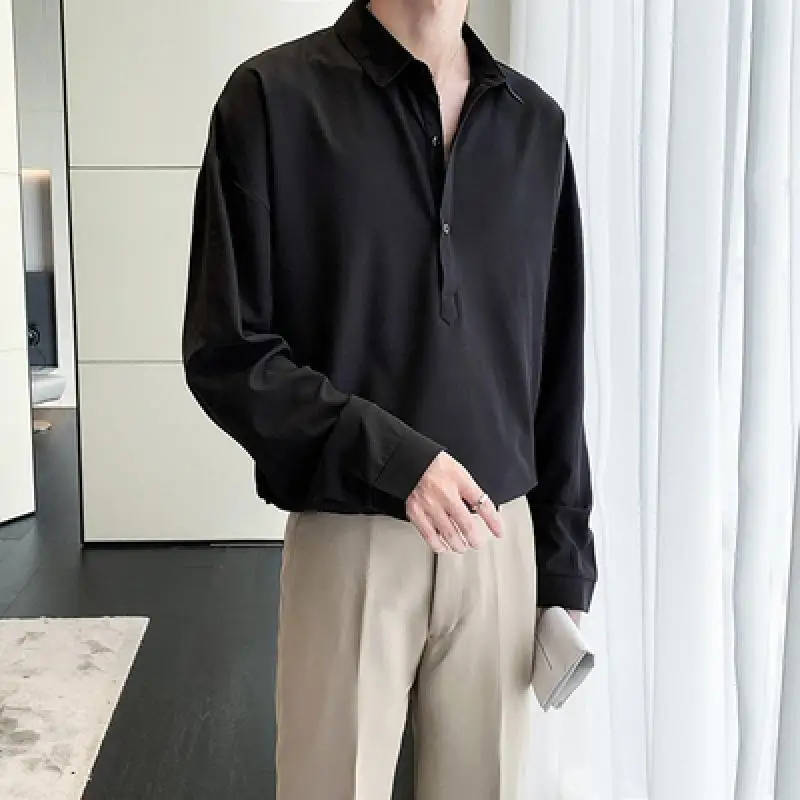 Plus Size Men Shirt Long Sleeve Casual Male Shirts Turn-Down Collar Soft Buttons Closure Solid Color Men Shirt Top NicePop Brand
Plus Size Men Shirt Long Sleeve Casual Male Shirts Turn-Down Collar Soft Buttons Closure Solid Color Men Shirt Top NicePop Brand