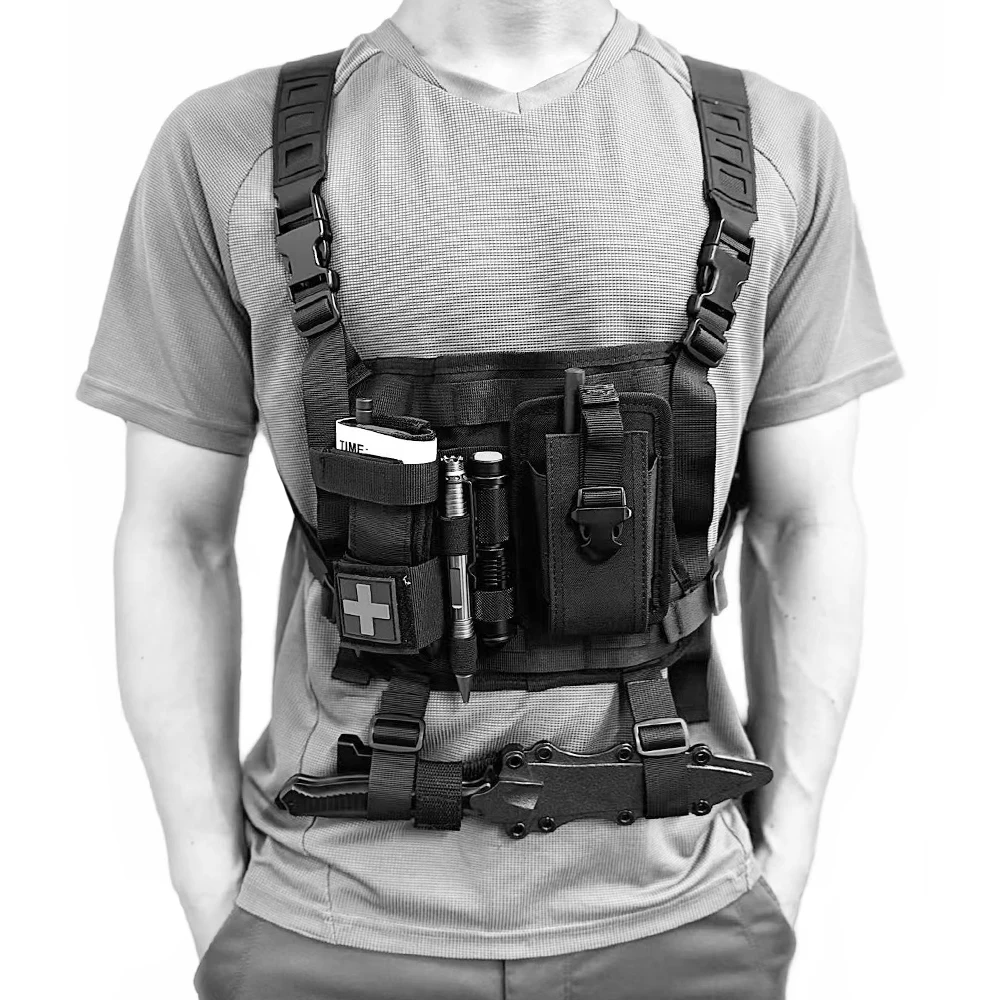 Functional Vest Plate Chest Bag Vest Strap Chest Strap Molle Tactical Module Combination Chest Plate For Hunting Accessories
Functional Vest Plate Chest Bag Vest Strap Chest Strap Molle Tactical Module Combination Chest Plate For Hunting Accessories