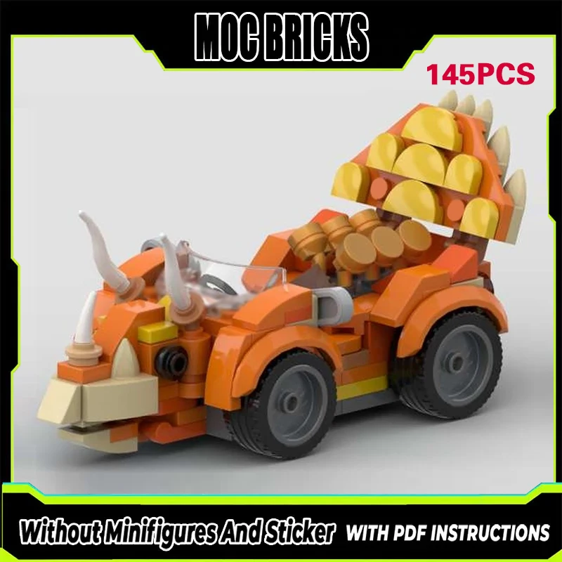 Speed Racing Car Model MOC Building Bricks Orange Ceratopsid Car Modular Technology Gifts Holiday Assemble Children Toys Suit
Speed Racing Car Model MOC Building Bricks Orange Ceratopsid Car Modular Technology Gifts Holiday Assemble Children Toys Suit