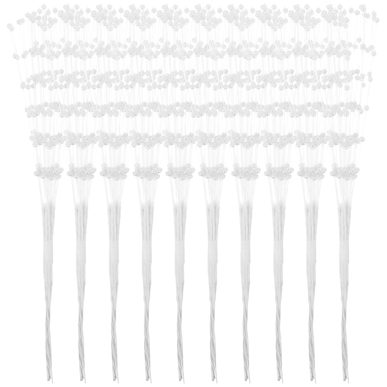 100 Pcs Pearl Stick Stems Bouquets Bead Accessories Wedding Decor Floral Beaded Sticks Women's
100 Pcs Pearl Stick Stems Bouquets Bead Accessories Wedding Decor Floral Beaded Sticks Women's