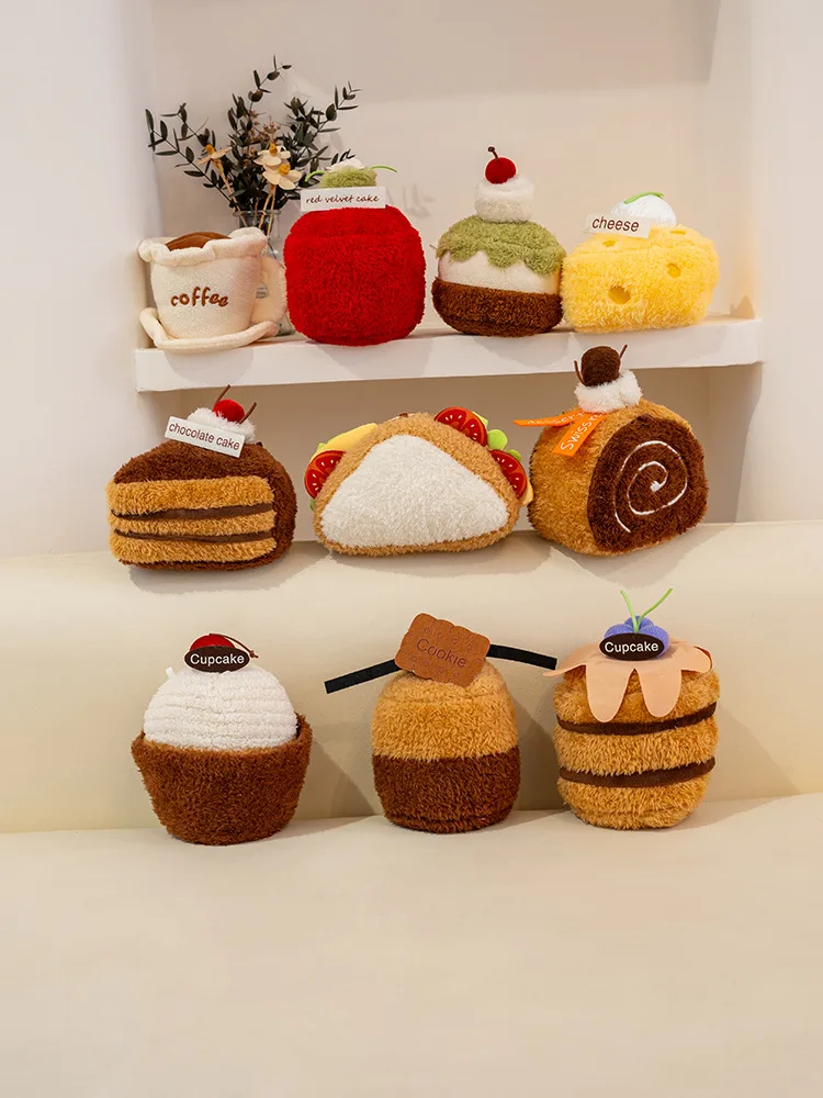 ternoon Tea Dolls Plu Toys Dert Decorative Stuffed Toys Sweet Treats Figures Dolls for Tea Time Decoration
ternoon Tea Dolls Plu Toys Dert Decorative Stuffed Toys Sweet Treats Figures Dolls for Tea Time Decoration