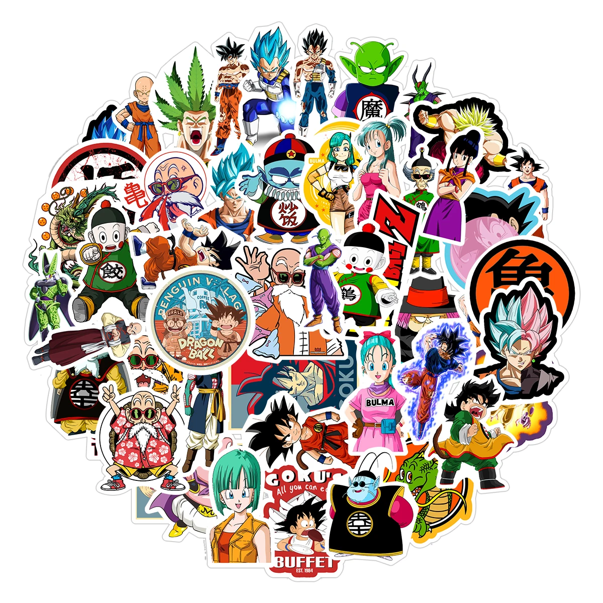 50PCS DRAGON BALL cartoon personality cartoon graffiti DIY water bottle suitcase notebook waterproof decorative stickers
50PCS DRAGON BALL cartoon personality cartoon graffiti DIY water bottle suitcase notebook waterproof decorative stickers