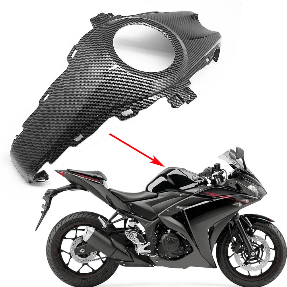 Gas Tank Mid Cover Fairing Panel Decorative For Yamaha YZF R3 2014-2018 R25 2015-2017 Hydro Dipped Carbon Fiber Finish ABS
Gas Tank Mid Cover Fairing Panel Decorative For Yamaha YZF R3 2014-2018 R25 2015-2017 Hydro Dipped Carbon Fiber Finish ABS