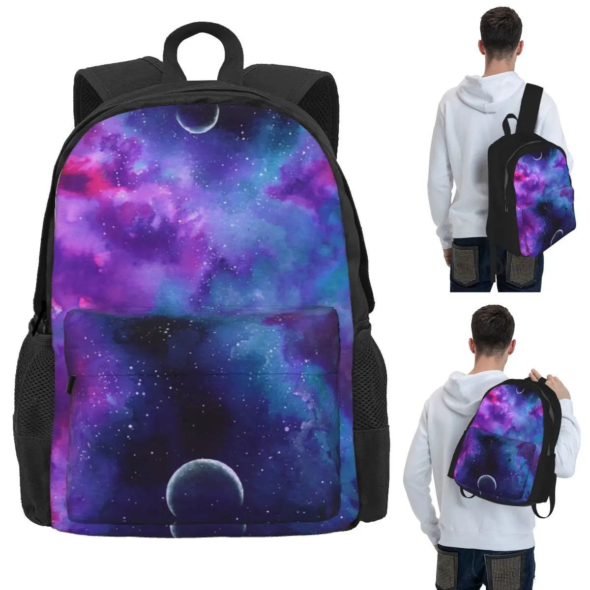 Neon Galaxy Dreams Student Backpack School Bag Hiking Travel Daypack for Boys Girls Bookbag Shoulder Bags
Neon Galaxy Dreams Student Backpack School Bag Hiking Travel Daypack for Boys Girls Bookbag Shoulder Bags