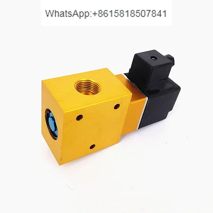 High pressure solenoid valve SG23JD-15P two-position three-way air valve high pressure blow molding machine AC220V
High pressure solenoid valve SG23JD-15P two-position three-way air valve high pressure blow molding machine AC220V
