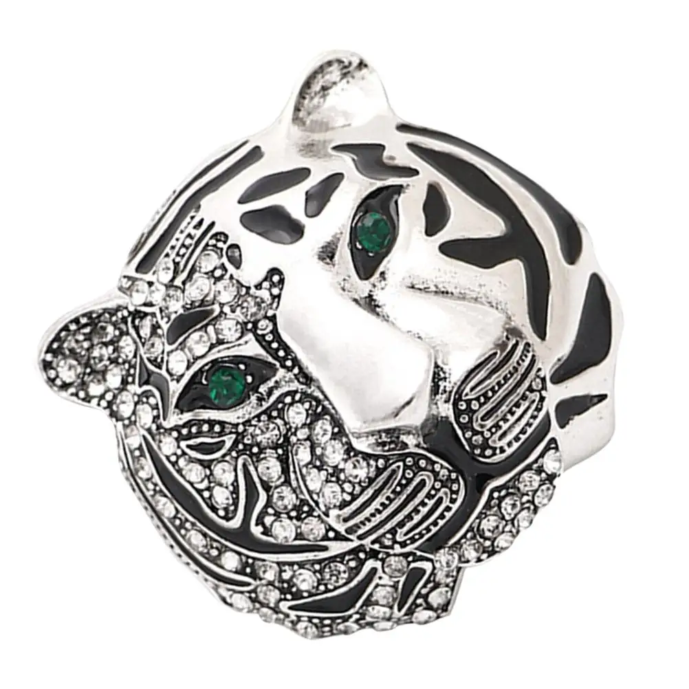 Retro Tiger Wedding Animal Classy Suit Brooches Head Cute Pins Rhinestone for Women Shawl Man
Retro Tiger Wedding Animal Classy Suit Brooches Head Cute Pins Rhinestone for Women Shawl Man