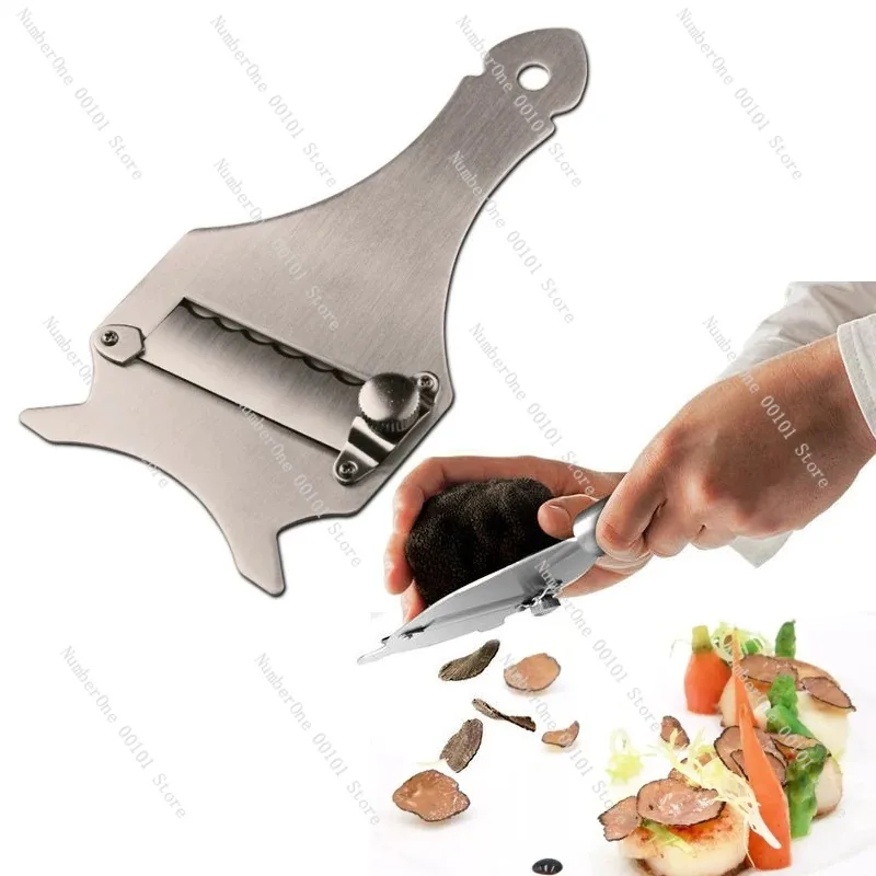 Stainless Steel Truffle Slicer Adjustable Shaver for Chocolate Hard Cheese Garlic Home Professional Kitchen
Stainless Steel Truffle Slicer Adjustable Shaver for Chocolate Hard Cheese Garlic Home Professional Kitchen