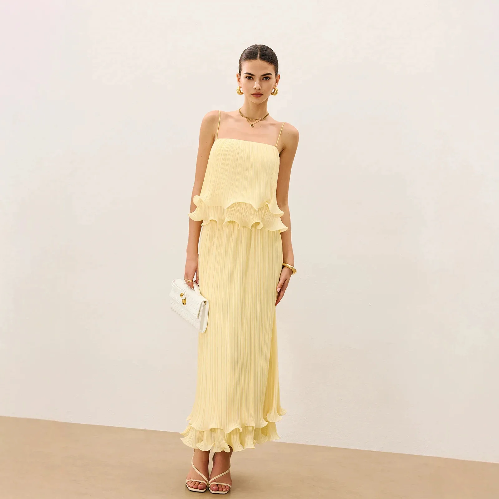 Cross-Border 2026 European And American Spring/Summer New French Lace Outerwear Top With A Stylish Vacation-Style Skirt Set
Cross-Border 2026 European And American Spring/Summer New French Lace Outerwear Top With A Stylish Vacation-Style Skirt Set