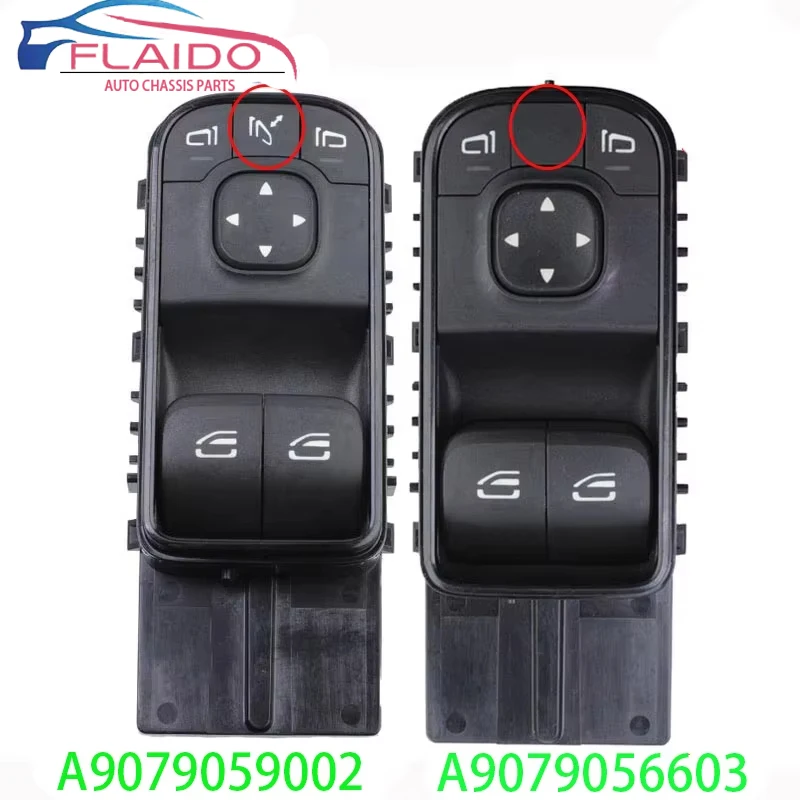 A9079056603 A9079059002 Master Power Window Switch 9079056603 9079059002 For 2018- 2021 Mercedes Benz Sprinter 3500 XD
A9079056603 A9079059002 Master Power Window Switch 9079056603 9079059002 For 2018- 2021 Mercedes Benz Sprinter 3500 XD