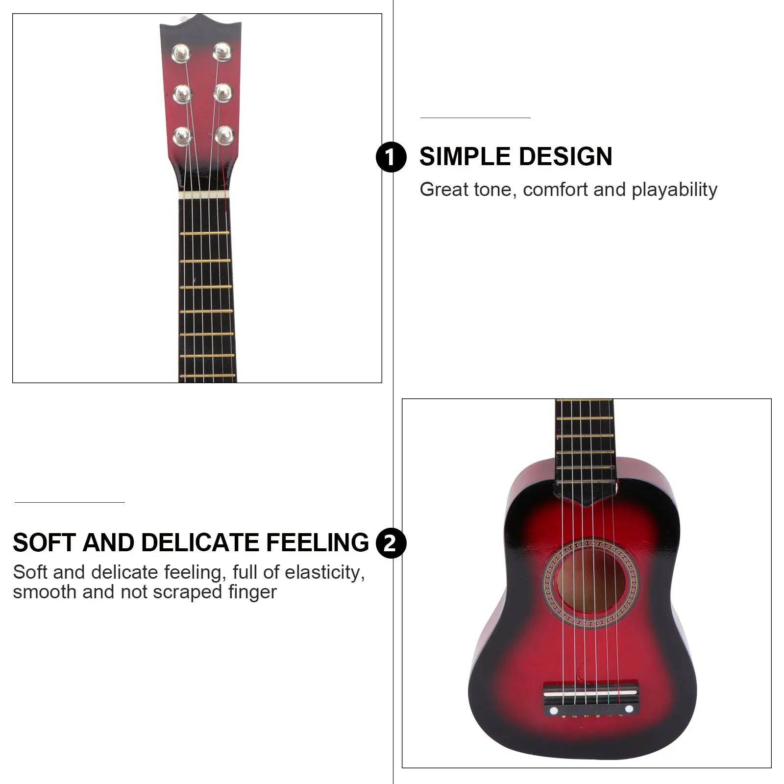 Children Musical Children Kids Toy Portable Educational Play Sound Wooden Guitar Acoustic Guitar Gift
Children Musical Children Kids Toy Portable Educational Play Sound Wooden Guitar Acoustic Guitar Gift