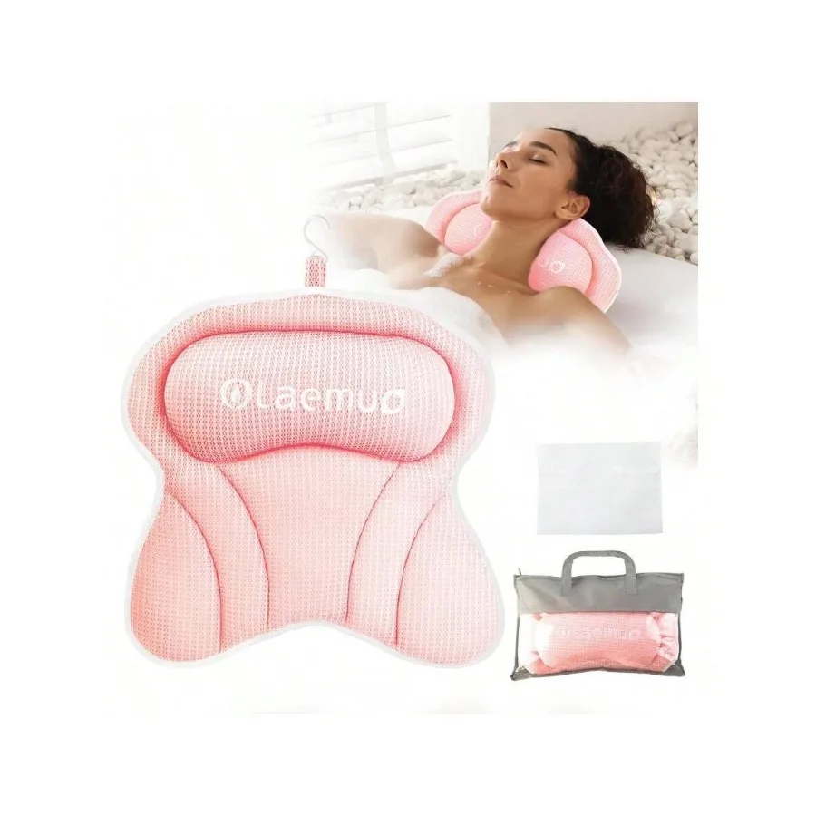AWYYBath Pillows For Tub Bath Pillow Luxury Bathtub Pillow Comfy Bath Tub Pillow For Bathtub For Head And Neck With Non-Slip Su
AWYYBath Pillows For Tub Bath Pillow Luxury Bathtub Pillow Comfy Bath Tub Pillow For Bathtub For Head And Neck With Non-Slip Su