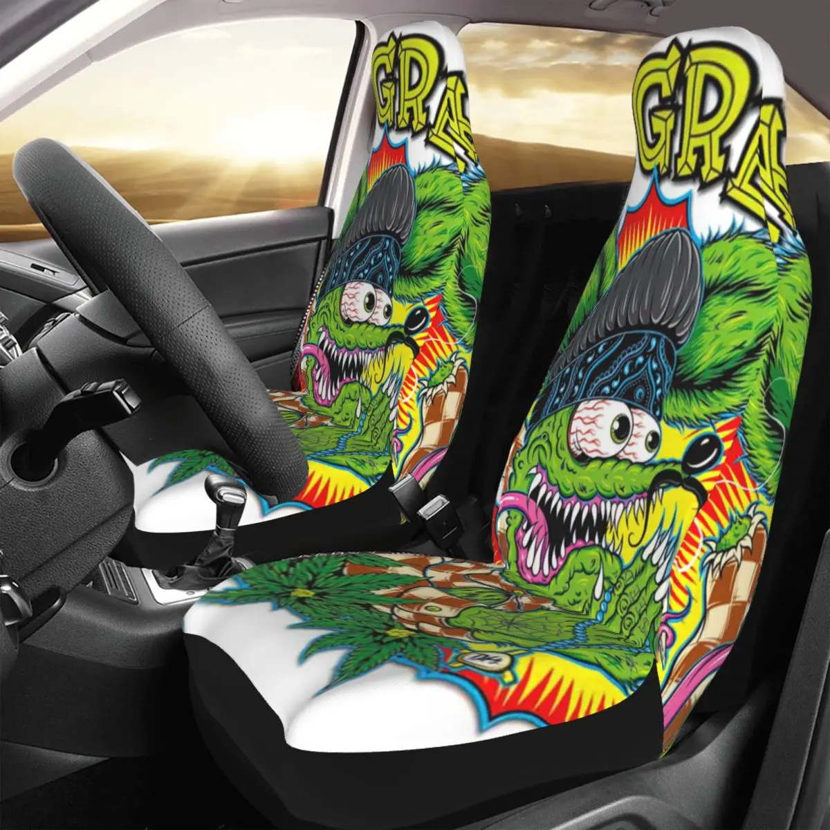 The Rat Fink Car Seat Cover Custom Printing Universal Front Protector Accessories Cushion Set
The Rat Fink Car Seat Cover Custom Printing Universal Front Protector Accessories Cushion Set