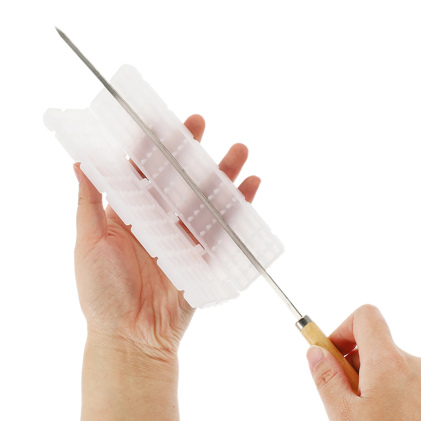 1Set Stainless Steel Bbq Skewers Flat and Round Sticks Meat Vegetable Barbecue Grill Skewers Kabob Sticks Skewer
1Set Stainless Steel Bbq Skewers Flat and Round Sticks Meat Vegetable Barbecue Grill Skewers Kabob Sticks Skewer