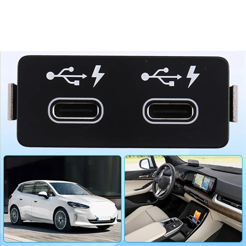 SB Charging Port Socket For BMW U06 X1 U11 U10 MINI U25 F66 G18 2022+ Models Fast Charge Up To 3A 84105A57B32 Easy Install
SB Charging Port Socket For BMW U06 X1 U11 U10 MINI U25 F66 G18 2022+ Models Fast Charge Up To 3A 84105A57B32 Easy Install