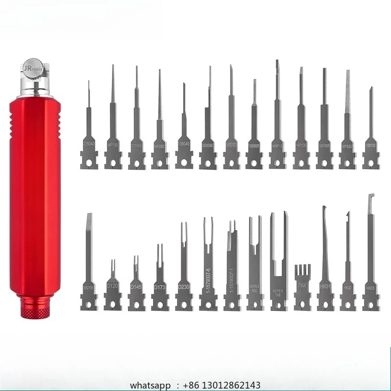 27-Piece automotive needle withdrawal device terminal pointed double needle wiring harness plug set ST5284-1
27-Piece automotive needle withdrawal device terminal pointed double needle wiring harness plug set ST5284-1