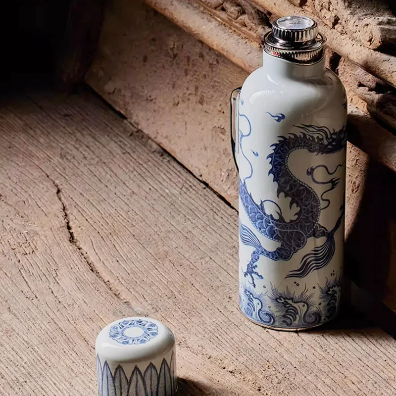 Thermal Insulation Pot Year of the Dragon 316 Stainless Steel Braised Teapot Car Portable Water Cup Mini
Thermal Insulation Pot Year of the Dragon 316 Stainless Steel Braised Teapot Car Portable Water Cup Mini