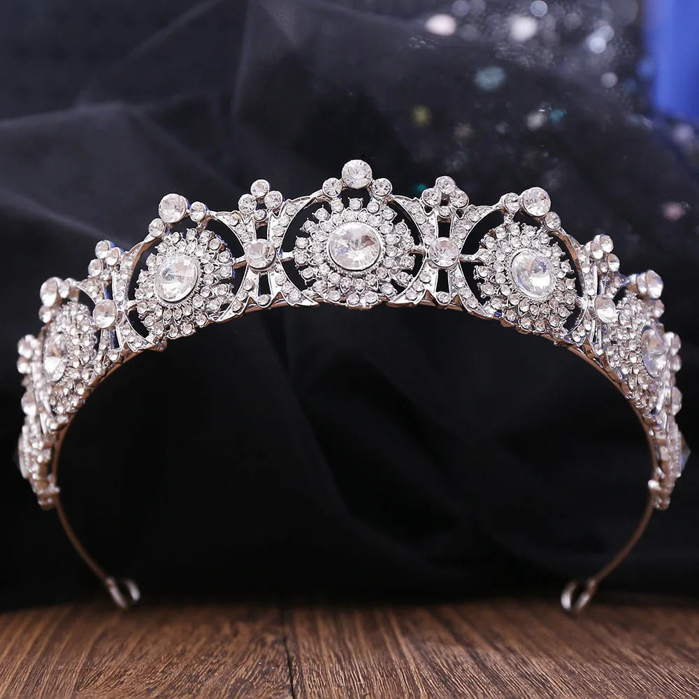 DIEZI Baroque Elegant Girls Crystal Tiara Crown For Women Wedding Party Bridal Luxury Queen Hair Dress Accessories Gift Jewelry
DIEZI Baroque Elegant Girls Crystal Tiara Crown For Women Wedding Party Bridal Luxury Queen Hair Dress Accessories Gift Jewelry