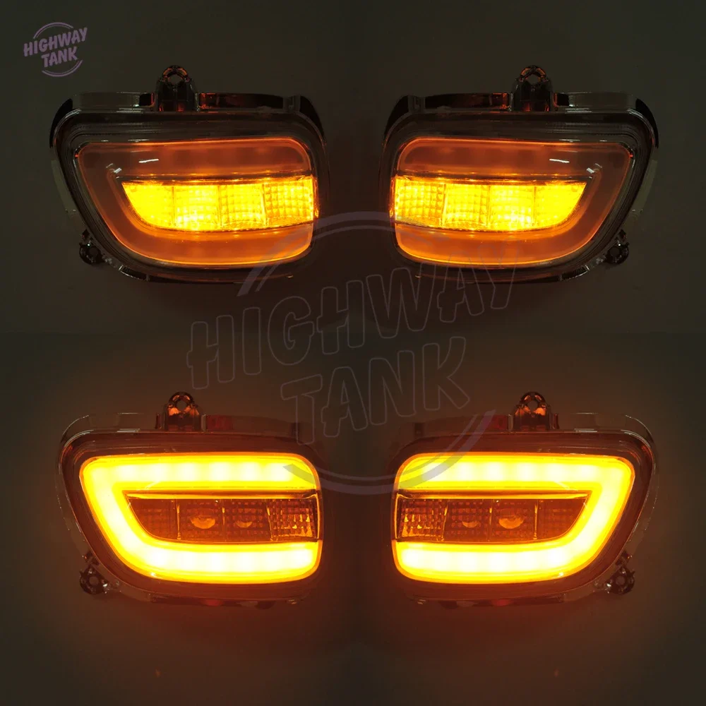 LED Motorcycle Front Side Turn Signal Lights Blinker Case for Honda Goldwing GL1800 GL 1800 2001-2017 F6B 2013-2018
LED Motorcycle Front Side Turn Signal Lights Blinker Case for Honda Goldwing GL1800 GL 1800 2001-2017 F6B 2013-2018
