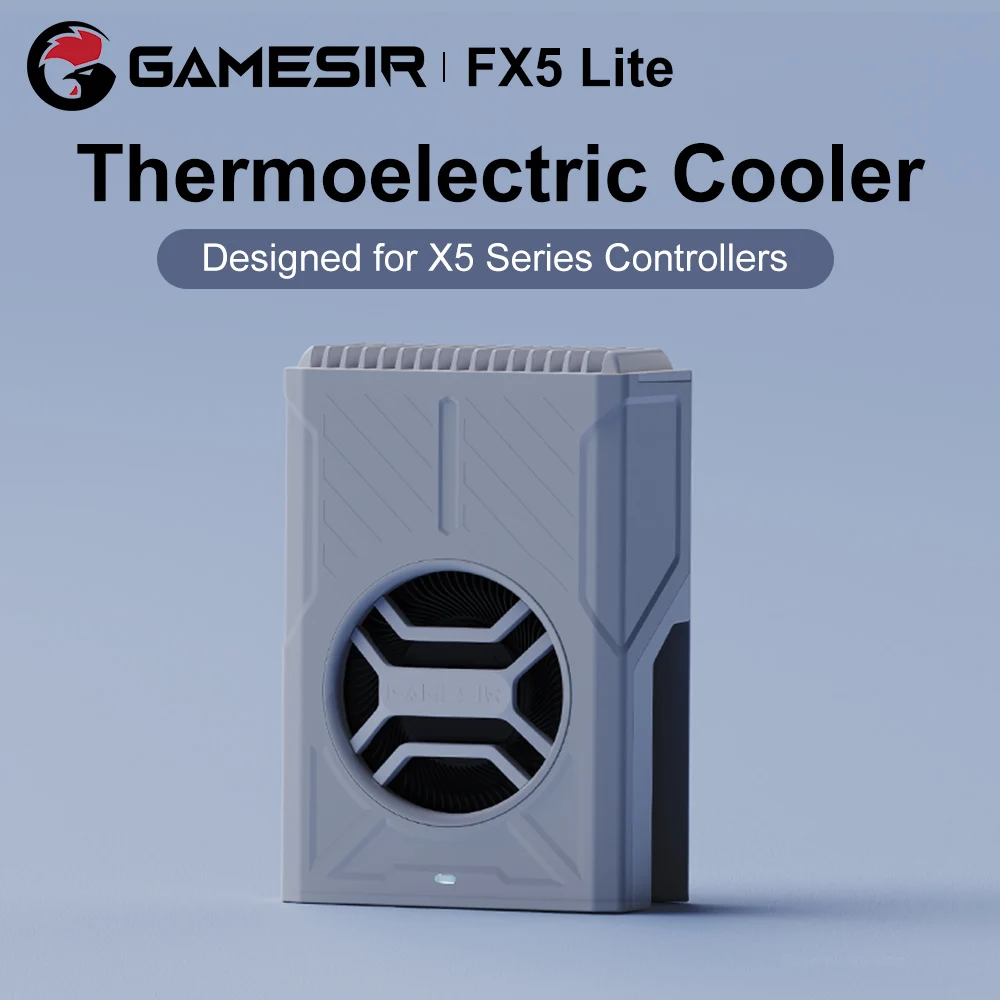 Охлаждающий вентилятор GameSir для X5 Lite X5s, проводной контроллер, кулер, аксессуары для геймпадов FX5 Lite, три регулируемых режима, удобный для пользователя
Охлаждающий вентилятор GameSir для X5 Lite X5s, проводной контроллер, кулер, аксессуары для геймпадов FX5 Lite, три регулируемых режима, удобный для пользователя