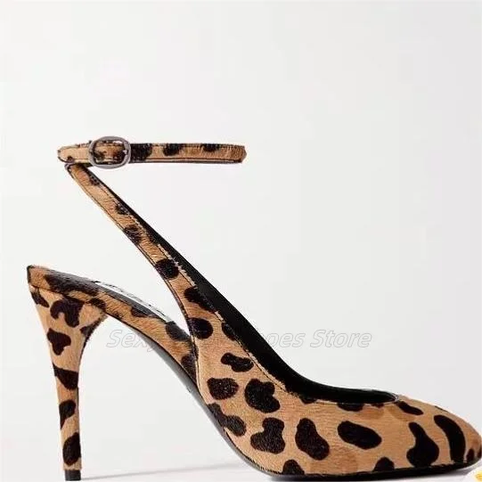 Leopard Print Women's Sandals with Pointed High Heels Spring and Summer Back Hollow Toer Shoes Slim Heels Sexy Sandals
Leopard Print Women's Sandals with Pointed High Heels Spring and Summer Back Hollow Toer Shoes Slim Heels Sexy Sandals