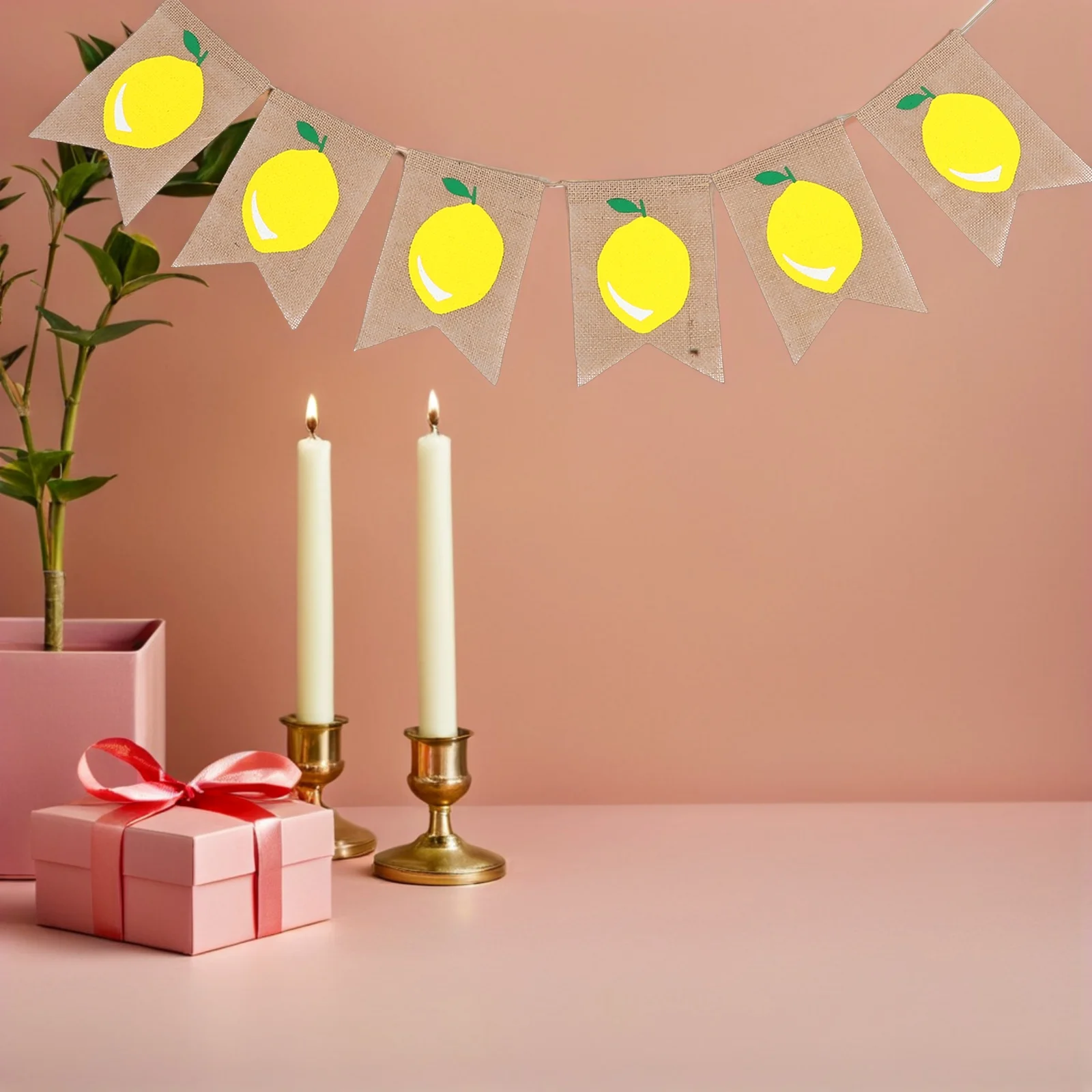 Party Decoration Banner Indoor/outdoor Lemon Themed Bunting Decorate Patterned Pull Flag Supplies Garland
Party Decoration Banner Indoor/outdoor Lemon Themed Bunting Decorate Patterned Pull Flag Supplies Garland