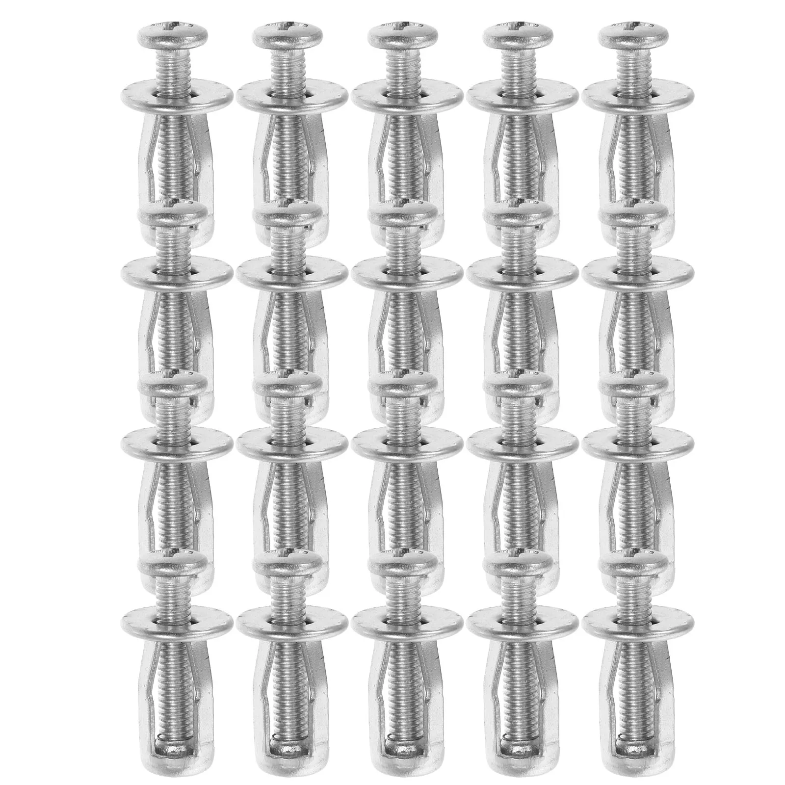 20 Pcs Expansion Screw Heavy Duty Drywall Anchors Hollow Doors Extra Short Carbon Steel Door Locks Decorations Screws 
20 Pcs Expansion Screw Heavy Duty Drywall Anchors Hollow Doors Extra Short Carbon Steel Door Locks Decorations Screws