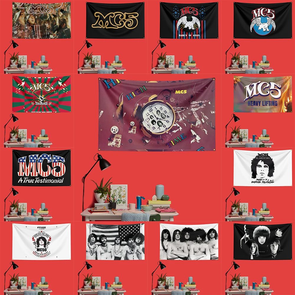 MC5 Punk Rock Flag 3x5 FT 90x150cm Polyester Decorative Banner Tapestry For Music Fans Bedroom Wall Decoration
MC5 Punk Rock Flag 3x5 FT 90x150cm Polyester Decorative Banner Tapestry For Music Fans Bedroom Wall Decoration