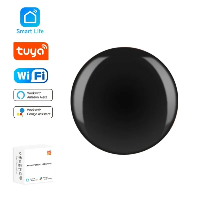 Универсальный ИК-пульт дистанционного управления Tuya WiFi, совместимый с Alexa и Google Home, для умного дома
Универсальный ИК-пульт дистанционного управления Tuya WiFi, совместимый с Alexa и Google Home, для умного дома
