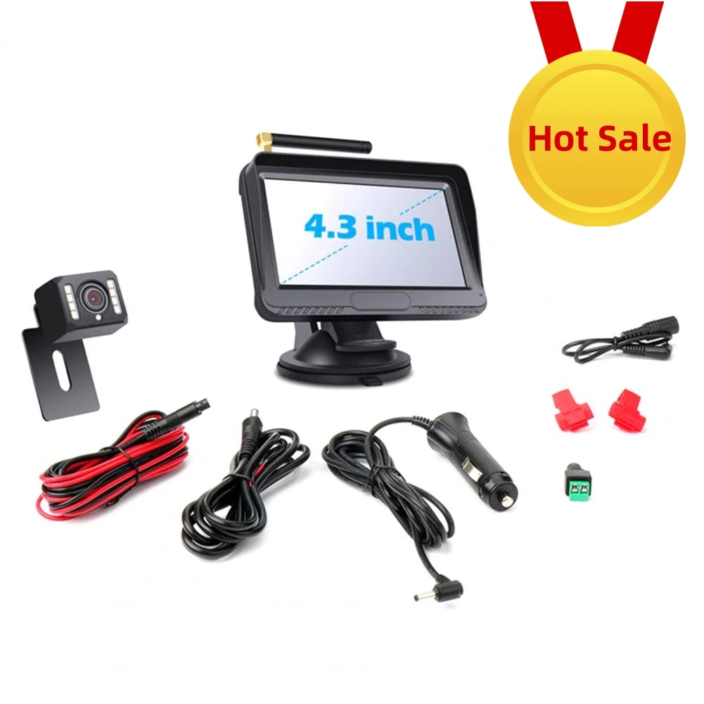 1 Set Car Reversing Monitor Prevent Falling Safeguarded Plug-play Car Reversing Device Night Vision Vehicle Backup Camera for Ca
1 Set Car Reversing Monitor Prevent Falling Safeguarded Plug-play Car Reversing Device Night Vision Vehicle Backup Camera for Ca