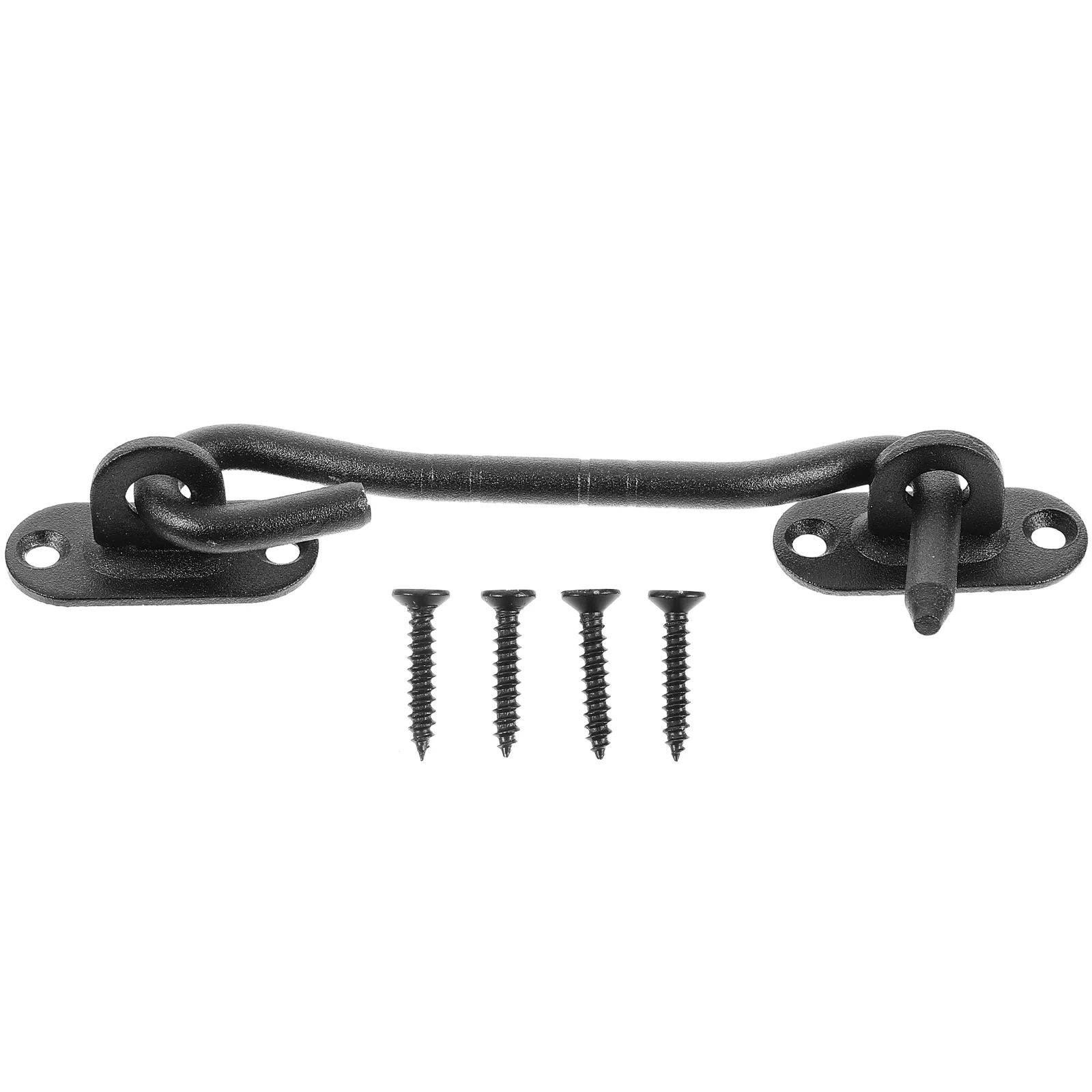 2 Sets Wall Stainless Steel Windproof Hook Latch with Screws Window Garage Door Lock
2 Sets Wall Stainless Steel Windproof Hook Latch with Screws Window Garage Door Lock