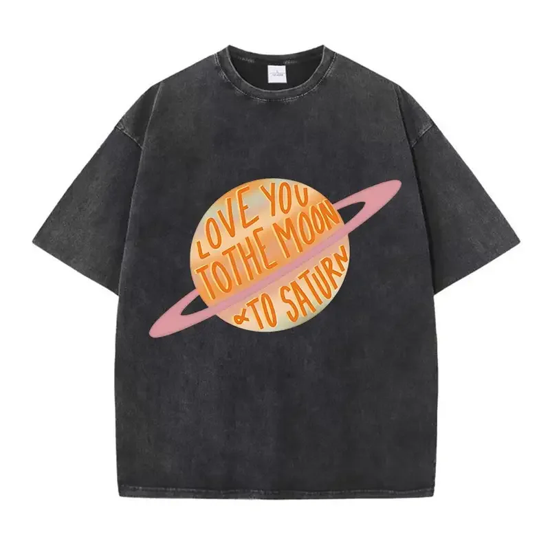 Женские хлопковые потертые футболки с принтом Тэйлор Love You To The Moom To Saturn, свободная уличная одежда с коротким рукавом и круглым вырезом
Женские хлопковые потертые футболки с принтом Тэйлор Love You To The Moom To Saturn, свободная уличная одежда с коротким рукавом и круглым вырезом