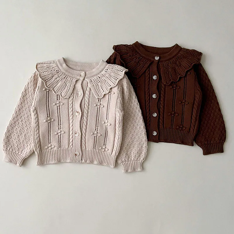 Autumn Winter Newborn Baby Girls Knitting Cardigan Long Sleeve Solid Color Toddler Baby Girls Sweater Coat Children Clothes
Autumn Winter Newborn Baby Girls Knitting Cardigan Long Sleeve Solid Color Toddler Baby Girls Sweater Coat Children Clothes